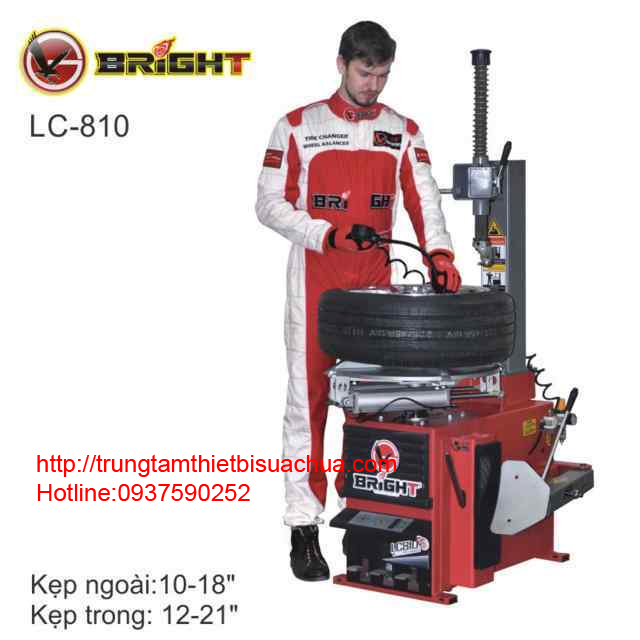 Máy ra vỏ xe tay ga LC810